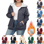 Thickened Hooded Warm Sweater Long Sleeve Loose