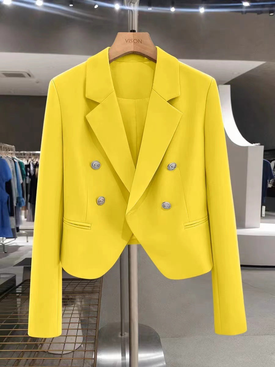 French Style Short Suit Coat Female Young