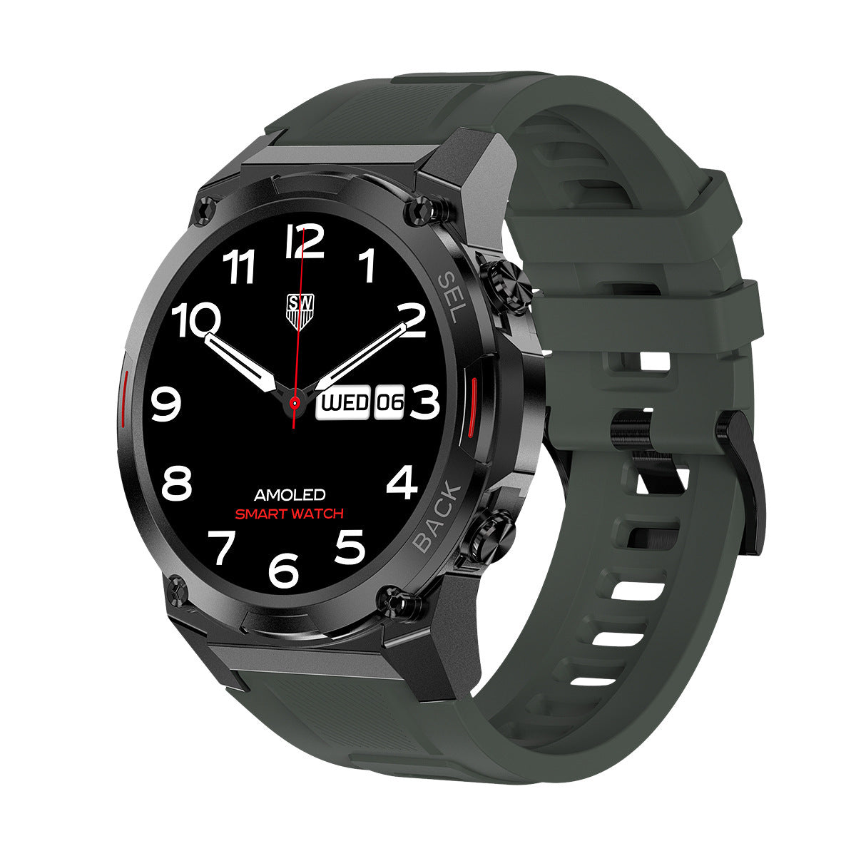 Anti-fall 143-inch Screen IP68 Waterproof NFC Smart Watch