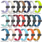 Universal Folding Magnetic Buckle Transparent Silicone Strap