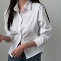 Women's Loose Petite Top Shirt