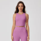 Fitness Nude Feel Bra Quick-drying U-shaped Backless Bra